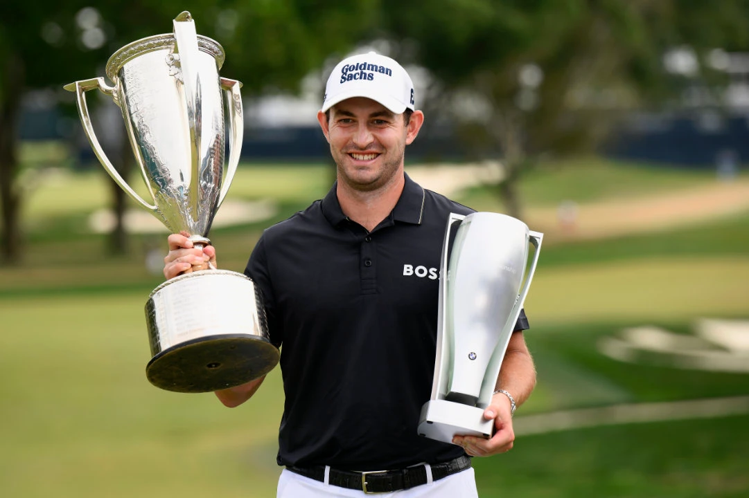 Patrick Cantlay wins another thriller at BMW Championship