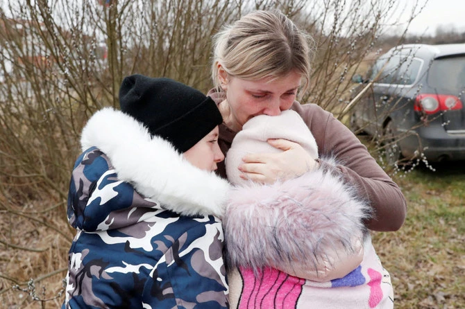 Kyiv accuses Moscow of having organised illegal mass adoptions of Ukrainian children after transferring them from occupied territories to Russia. (Reuters/File)