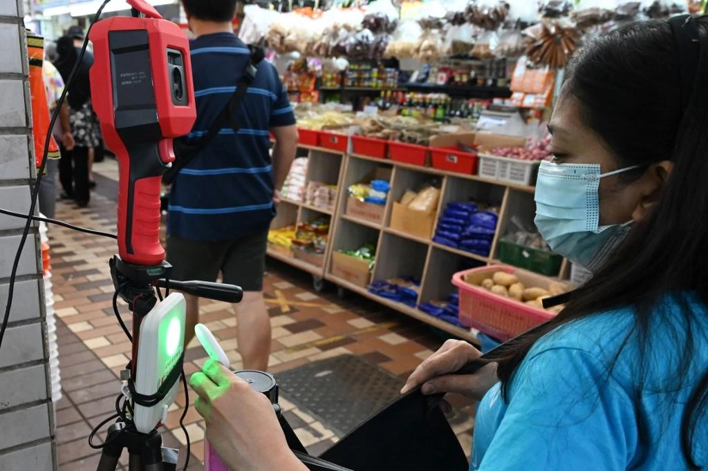 Singapore has vaccinated more than 90 percent of its population and has among the lowest COVID-19 mortality rates in the world. (AFP)