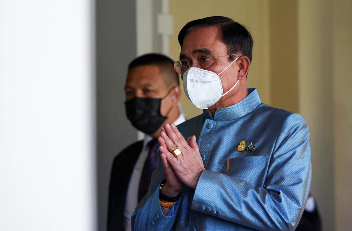 Thailand’s prime minister Prayuth Chan-ocha took power in 2014 when he led a coup to overthrow an elected government. (Reuters)