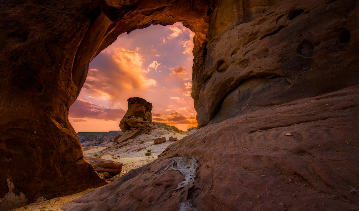 Travelers will be able to visit destinations like AlUla, which has been revamped to welcome domestic and international tourists. (Shutterstock)