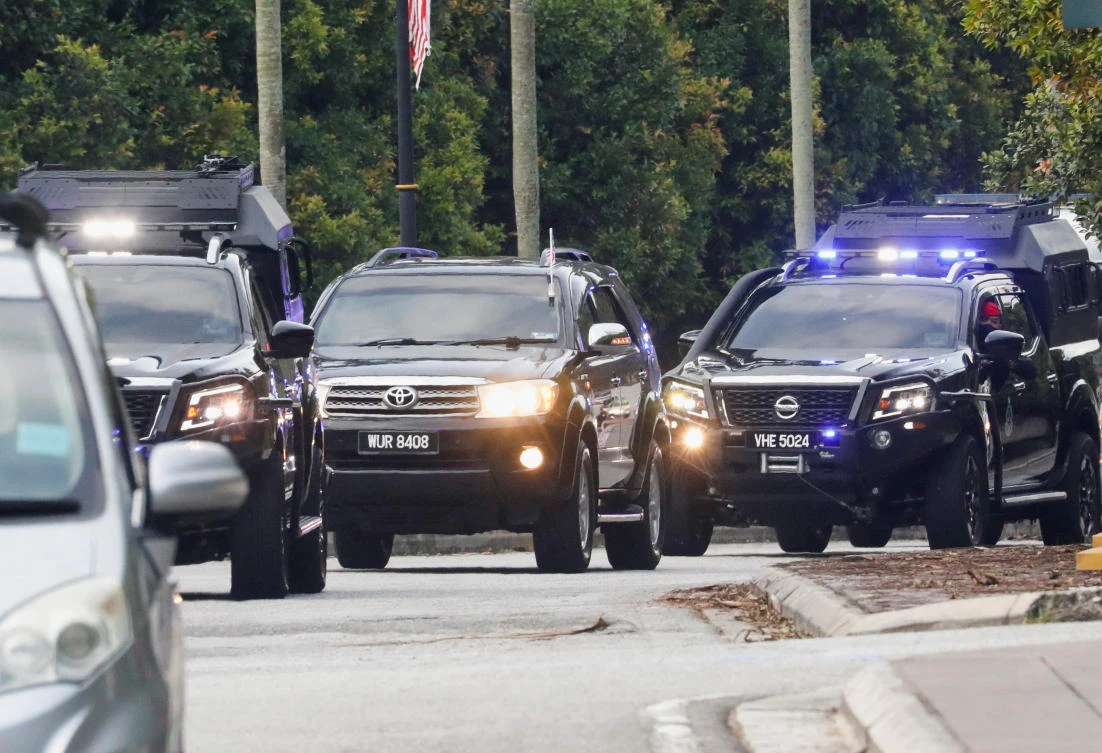 Jailed Malaysian ex-PM Najib Razak returns to court for 1MDB trial