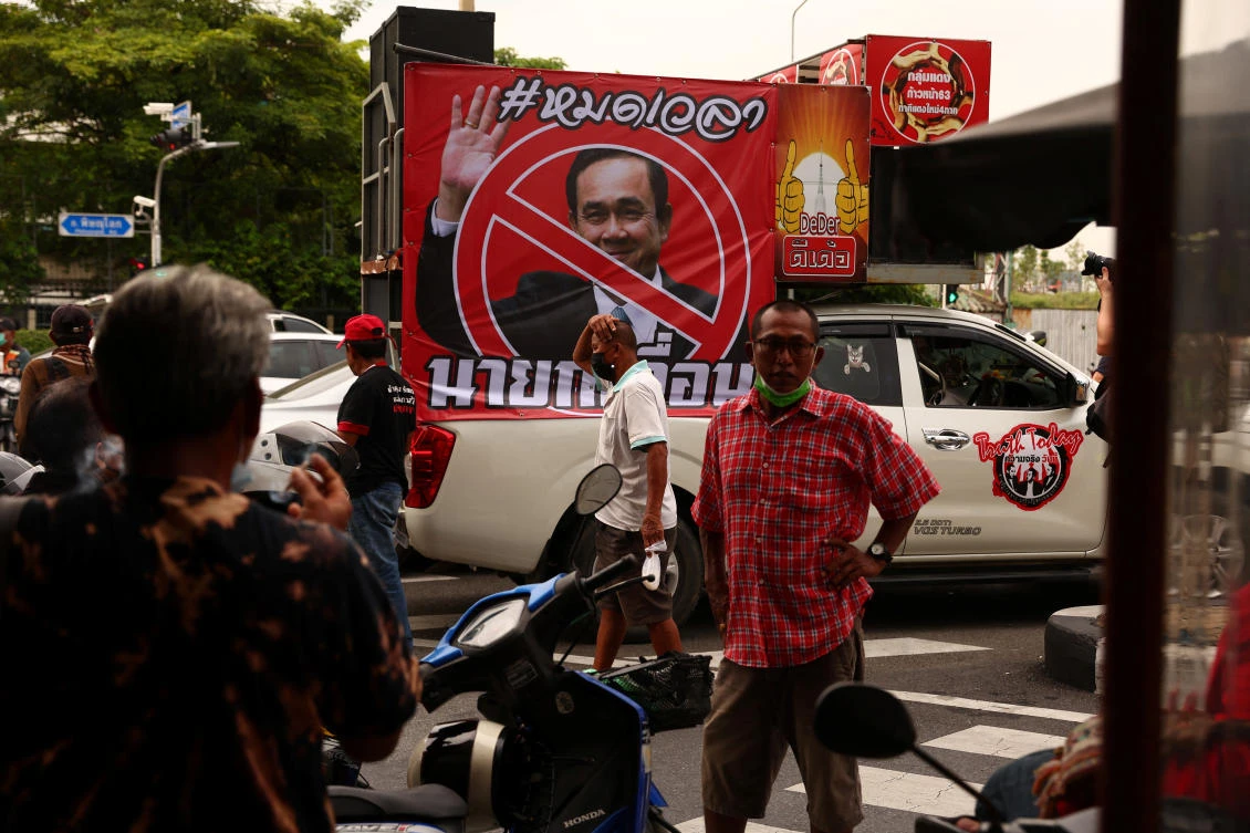 Thailand’s suspended prime minister to attend defense ministry meeting