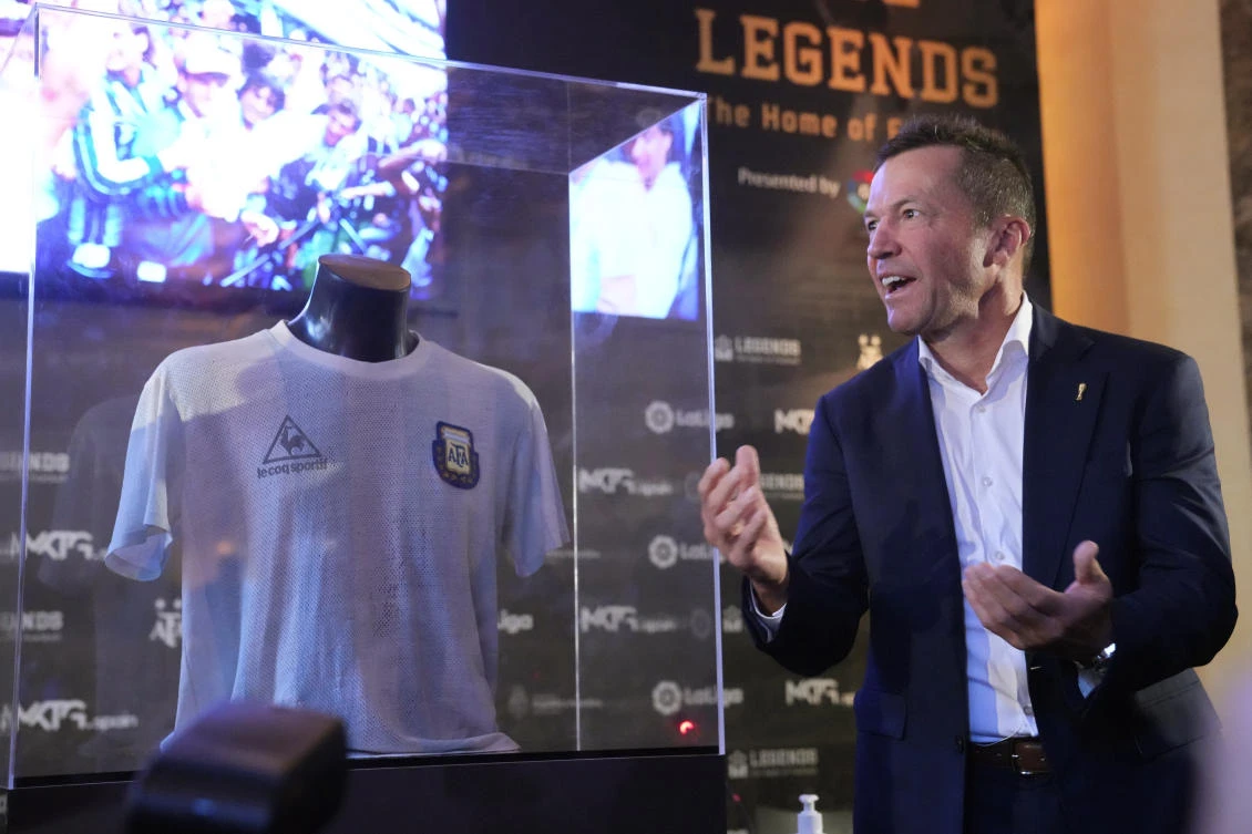 Matthaus returns Maradona jersey from 1986 World Cup final