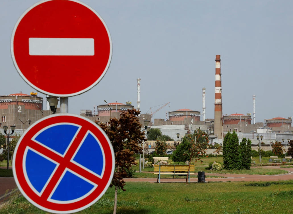 Logistical issues are being worked out for the UN’s International Atomic Energy Agency team to come to the Zaporizhzhia plant. (Reuters)