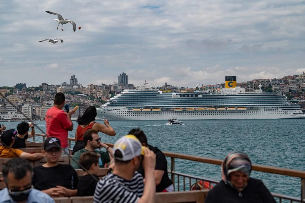 Turkey said it was determined to develop commercial relations with other countries, especially tourism, which is not subject to sanctions. (AFP)