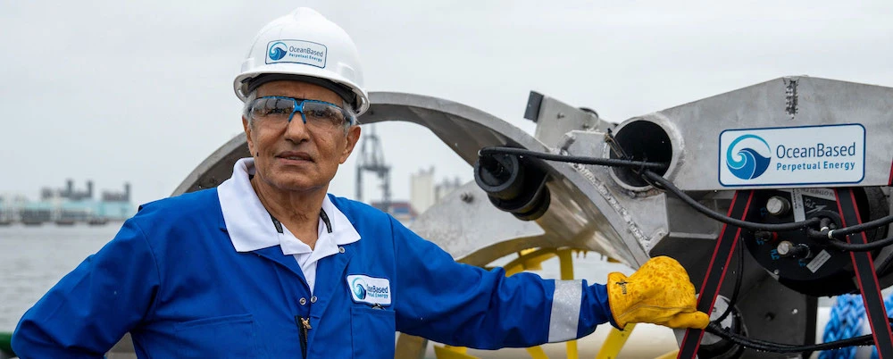 Saudi inventor Nasser Al-Shemaimry, CEO of OceanBased Perpetual Energy. (Supplied)