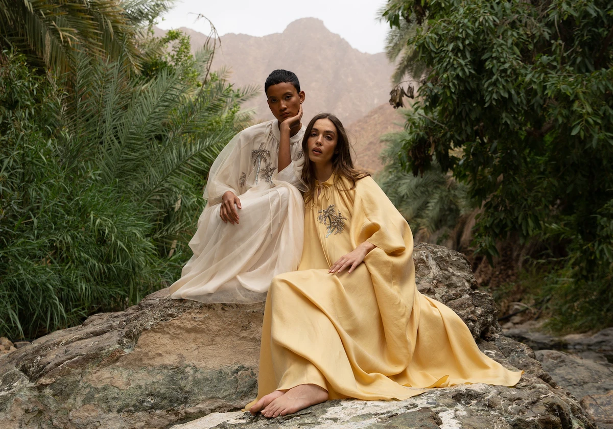 The eponymous label emerged from the Dubai-based womenswear visionary’s love for design and her passion to support different causes. (Supplied)