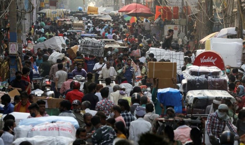 By 2050, India is projected to have a population of 1.66 billion — way ahead of China’s 1.31 billion. (Reuters)