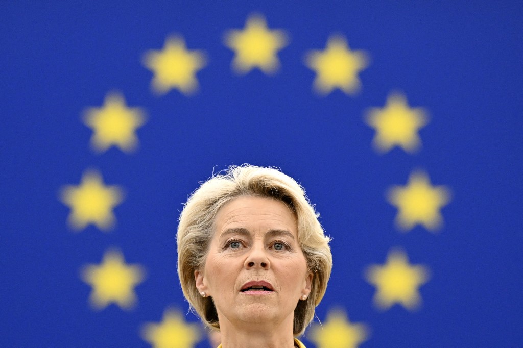 There was no way Ursula von der Leyen could have foreseen her European Commission presidency unfold. (AFP)
