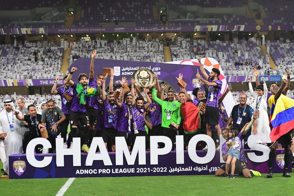 Reigning champions Al-Ain are predicted to retain their UAE Pro League title. (Twitter: @alainfcae_en)