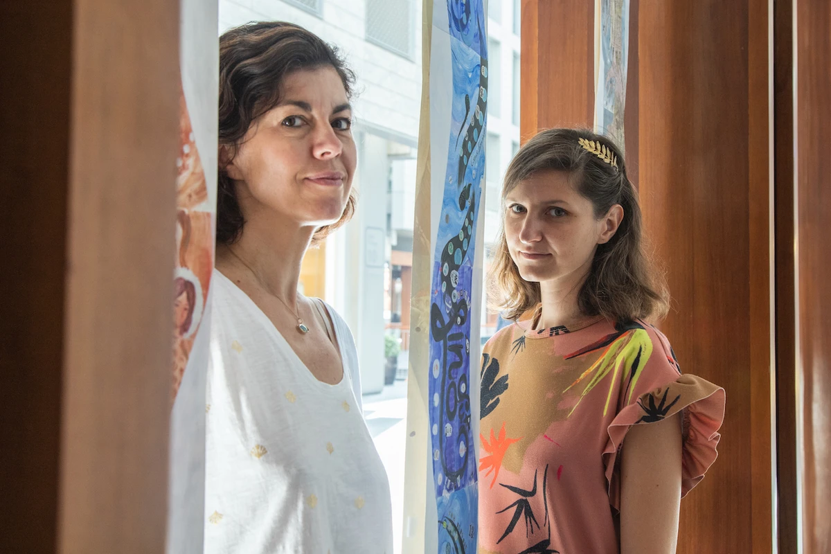 Justine Formentelli and Natalya Konforti of Sister Octopi. (Supplied)