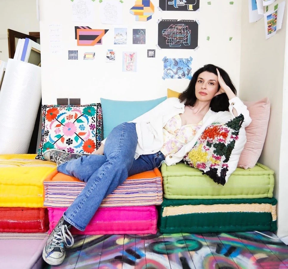 French brand Guerlain teams up with Moroccan artist Ghizlane Agzenaï