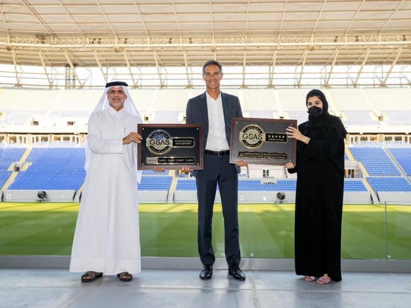 FIFA World Cup venue Stadium 974 has achieved a five-star rating under the Global Sustainability Assessment System. (QNA)
