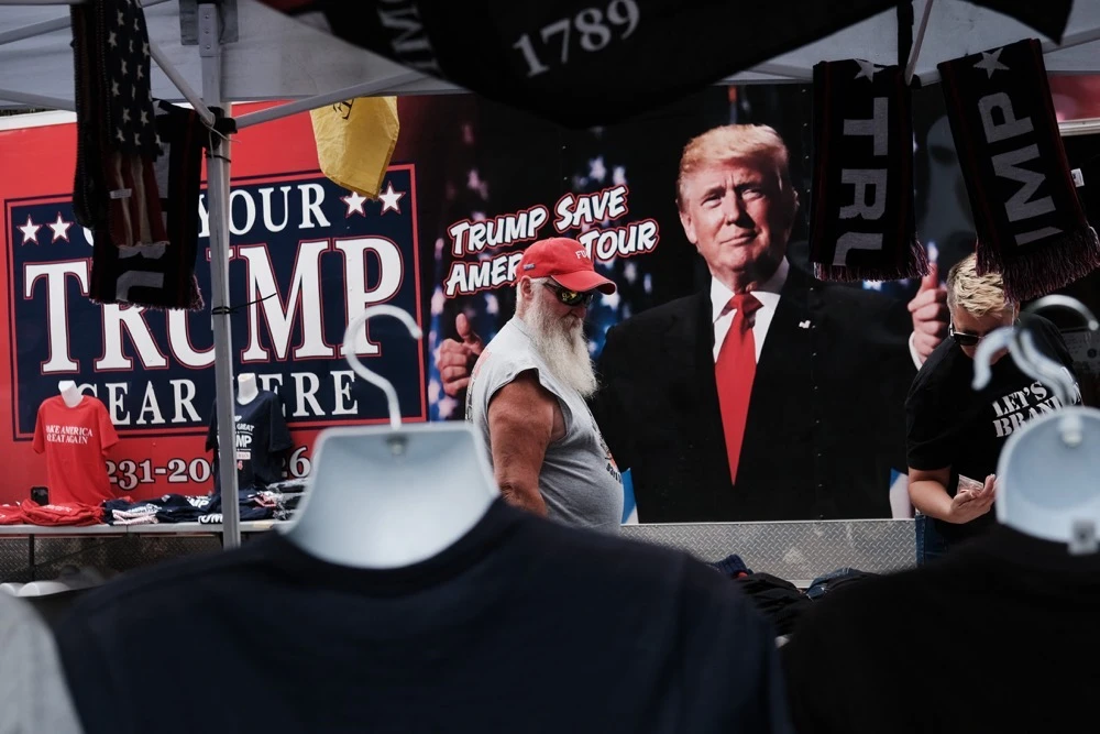 While Trump’s endorsed picks won many Republican primaries this summer, many of the candidates he backed were inexperienced and polarizing figures now struggling in their November races. (Getty Images/AFP)