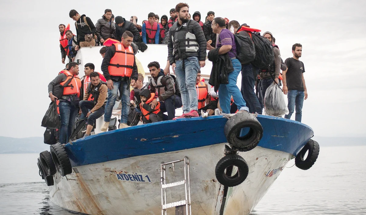 Greece is often the country of choice for people fleeing Africa and the Middle East to try to reach a better life in the EU. (Reuters)