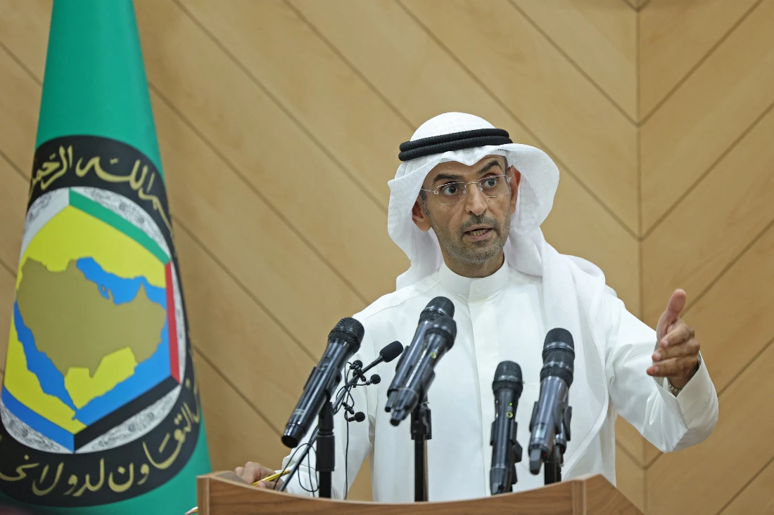 GCC Chief Al-Hajraf called for a stronger cooperation among the Gulf states in the industrial sector to achieve an integrative economic growth in the region. (File/AFP)