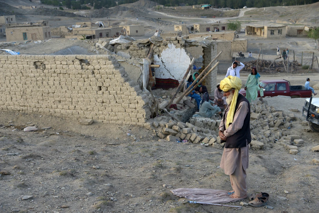 On June 22, the country’s deadliest earthquake in over two decades — of magnitude 5.9 — killed more than 1,000 people and injured thousands. (File/AFP)