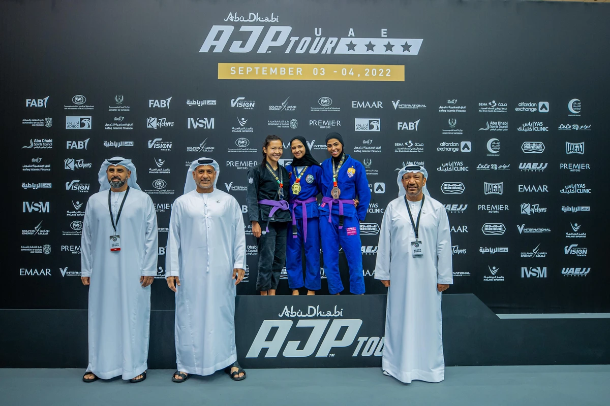 The two-day tournament was organized by the UAE Jiu-Jitsu Federation in partnership with the Abu Dhabi Jiu-Jitsu Pro. (UAEJJF)