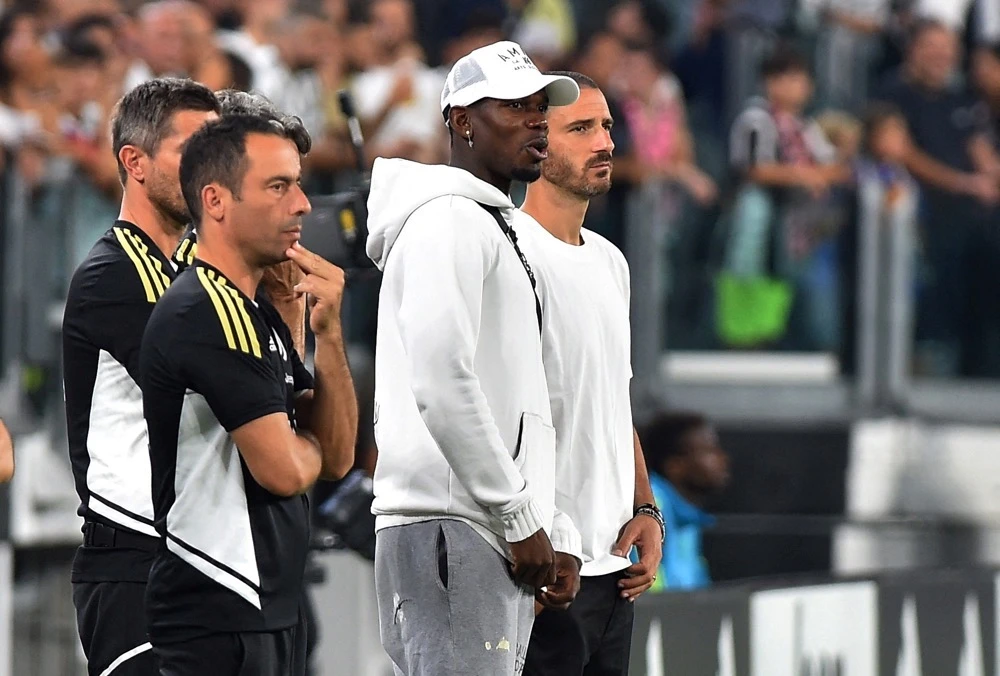 Paul Pogba, center, was a star performer in 2018 when France were crowned World champions.