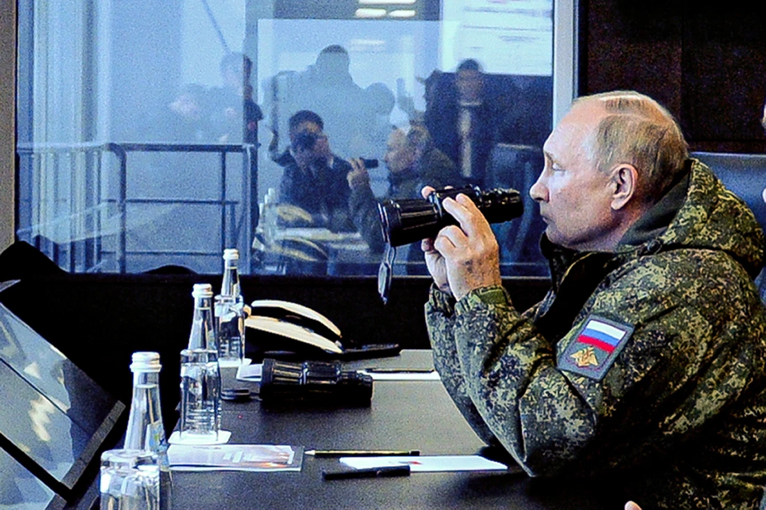 Russian President Vladimir Putin could observe the final phase of the military exercises later. (AFP)