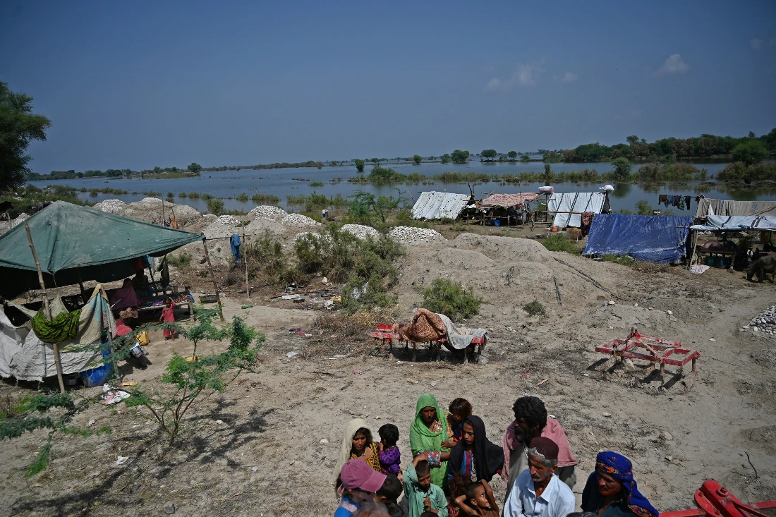 More than 1,300 people have been killed and millions have lost their homes in flooding caused by unusually heavy monsoon rains in Pakistan this year. (FILE/AFP)