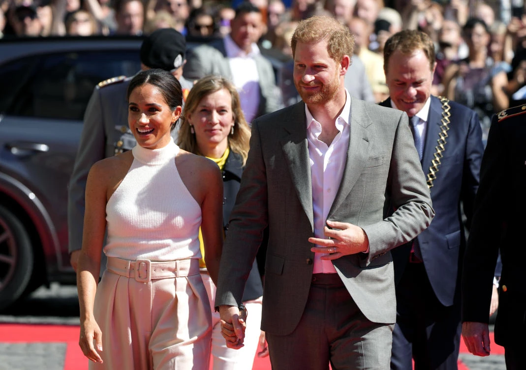 Prince Harry, Meghan in Germany to promote Invictus Games