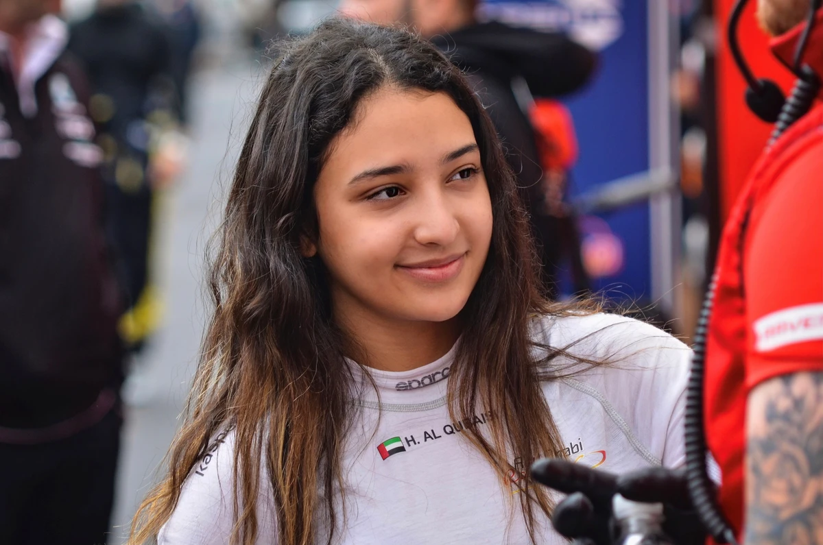 The UAE's Hamda Al-Qubaisi will be test driving for FIA Formula 3. (Supplied)