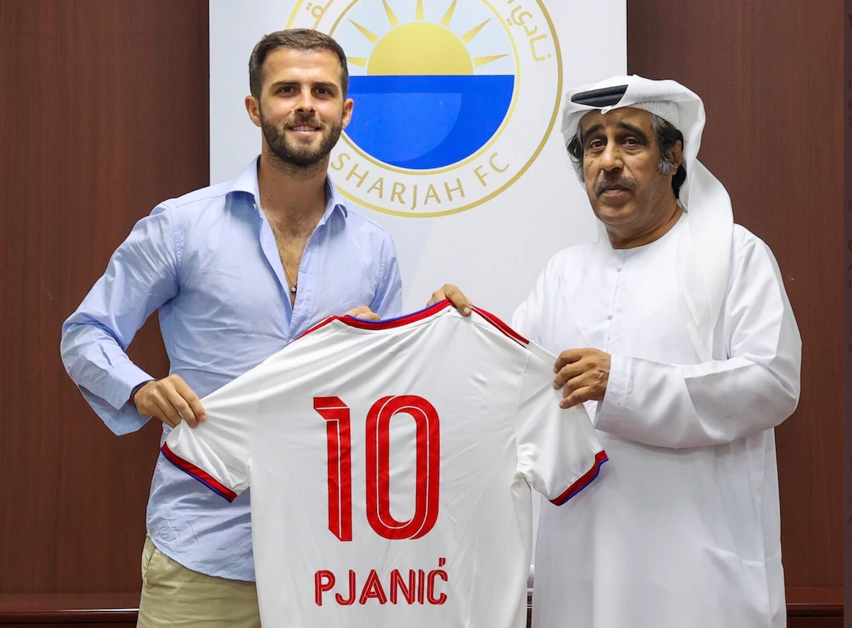 Miralem Pjanic joins Sharjah from Barcelona in UAE Pro League’s biggest coup in years