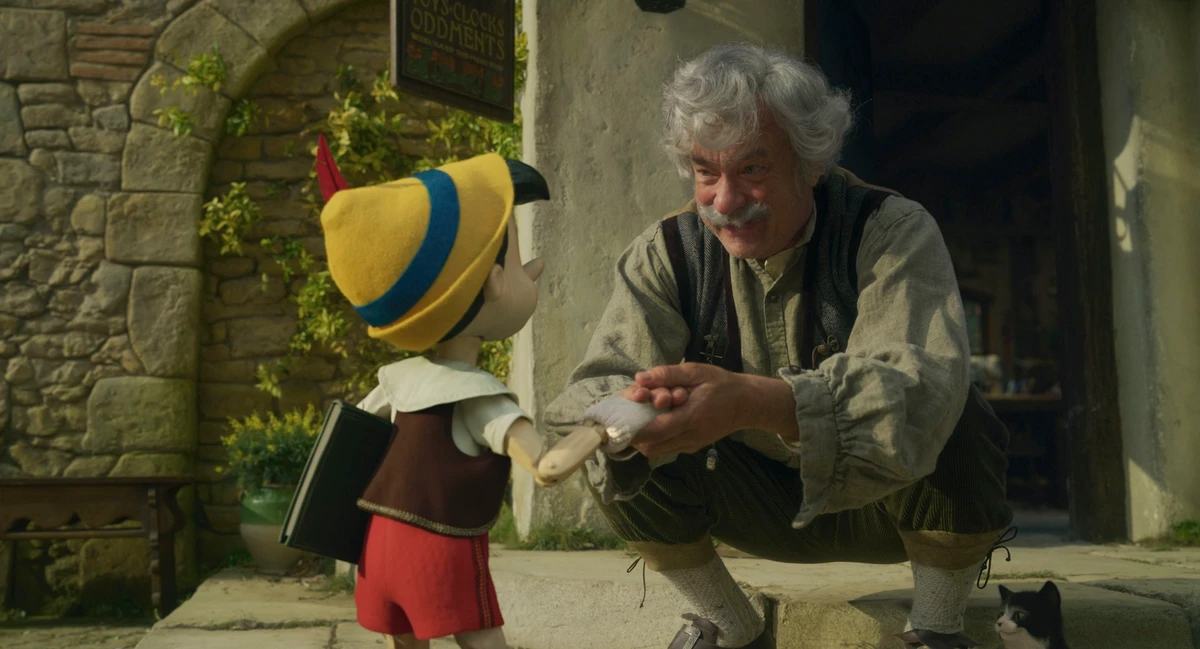 Tom Hanks stars in ‘Pinocchio.’ (Supplied)
