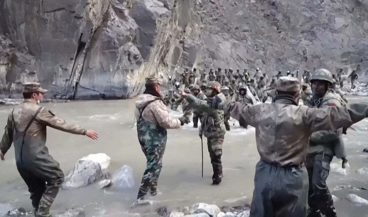 Indian and Chinese troops disengaging from western Himalayan area, says India