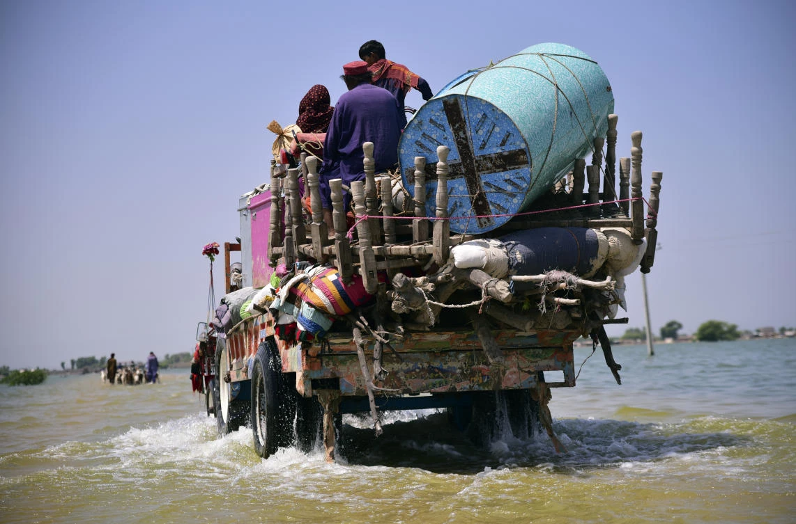 Aid for flood victims arrives in hard-hit Pakistani province