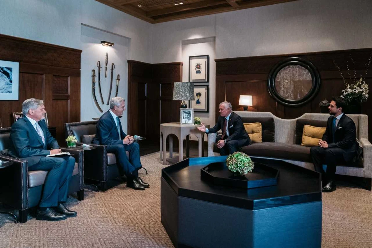 Jordan’s King Abdullah urges more UN, world aid for refugees