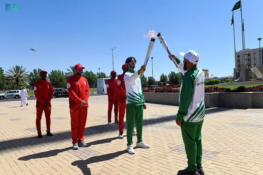 Torch of Saudi Games 2022 arrives in Tabuk in its third round
