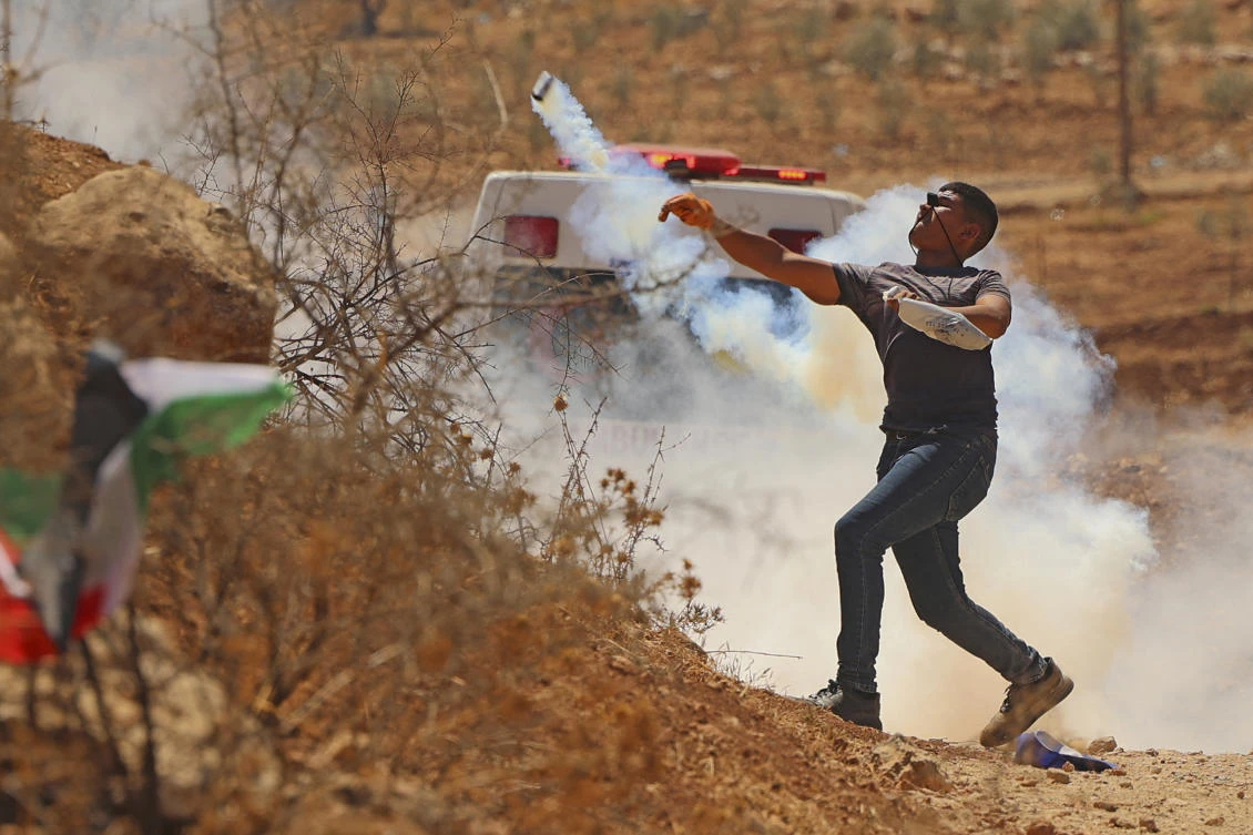 The West Bank, among territories where Palestinians seek statehood, has seen a surge of violence in recent months as Israel has intensified raids following a spate of lethal Palestinian street attacks in its cities. (File/AFP)