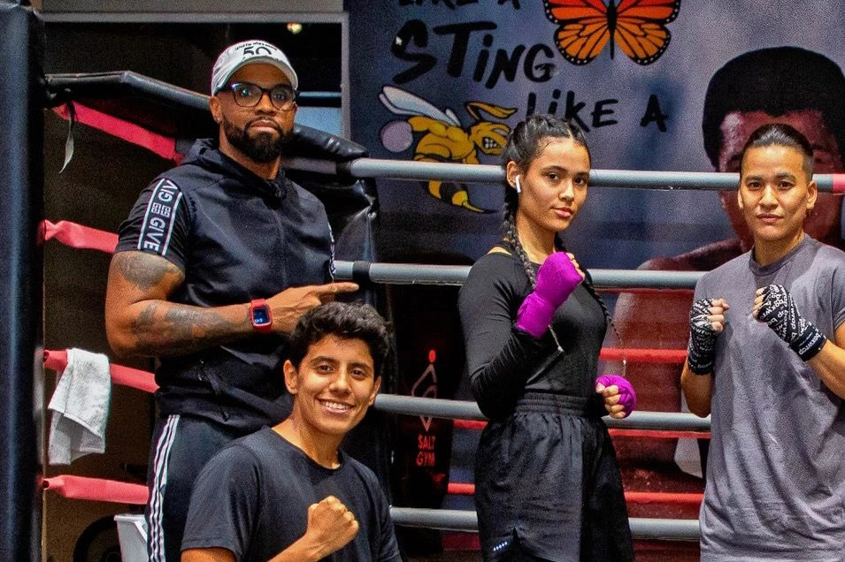 Lee Starks has been coaching for over 20 years from the US to Dubai and now in Riyadh, where his new boxing gym, TKO Fighters, will open this month. (Supplied)