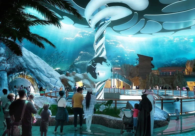 SeaWorld Abu Dhabi is set to open on Yas Island in 2023. (Supplied)
