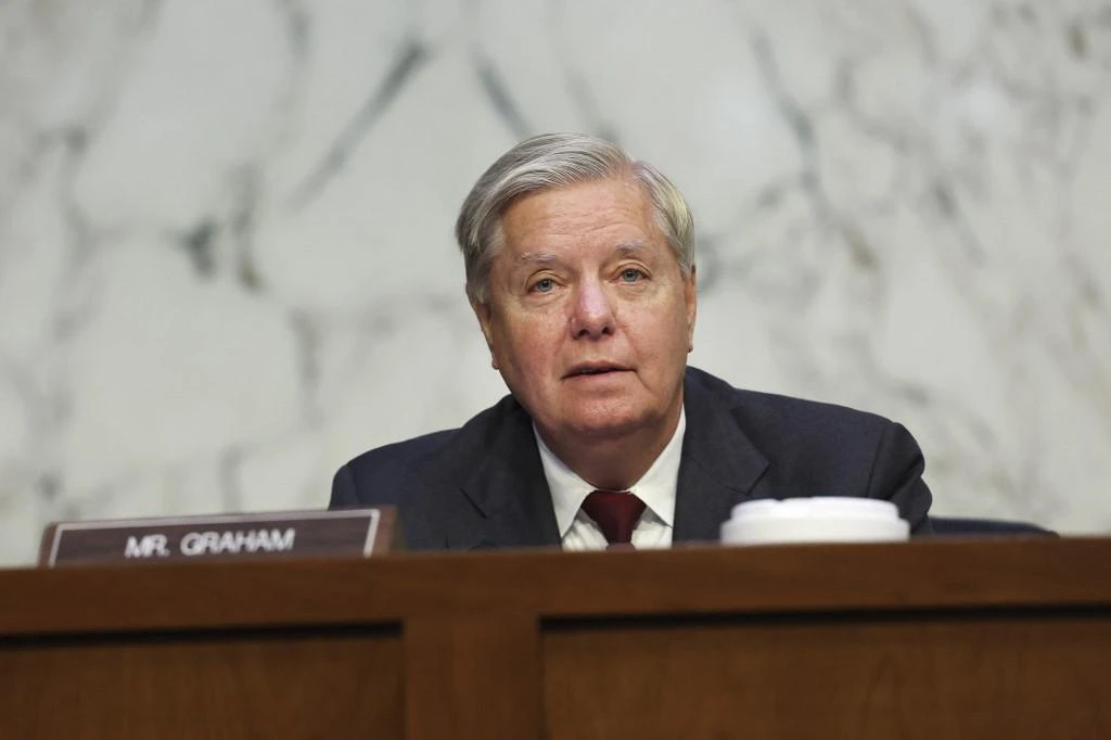 Graham said that he was working on a measure — he did not say what form it would take — with Senator Elizabeth Warren, a Democrat, and Senator Josh Hawley, a Republican. (AFP/File)