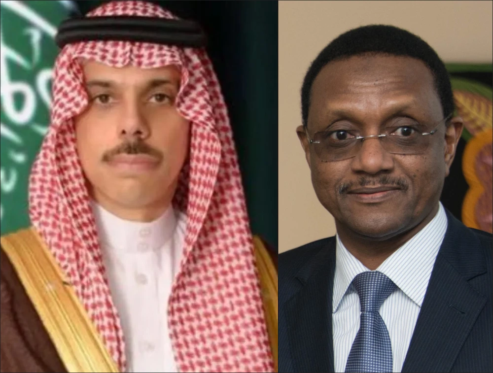 Saudi Foreign Minister Prince Faisal bin Farhan held a phone call with his Chadian counterpart Cherif Mahamat Zene. (File/SPA/Wikipedia)