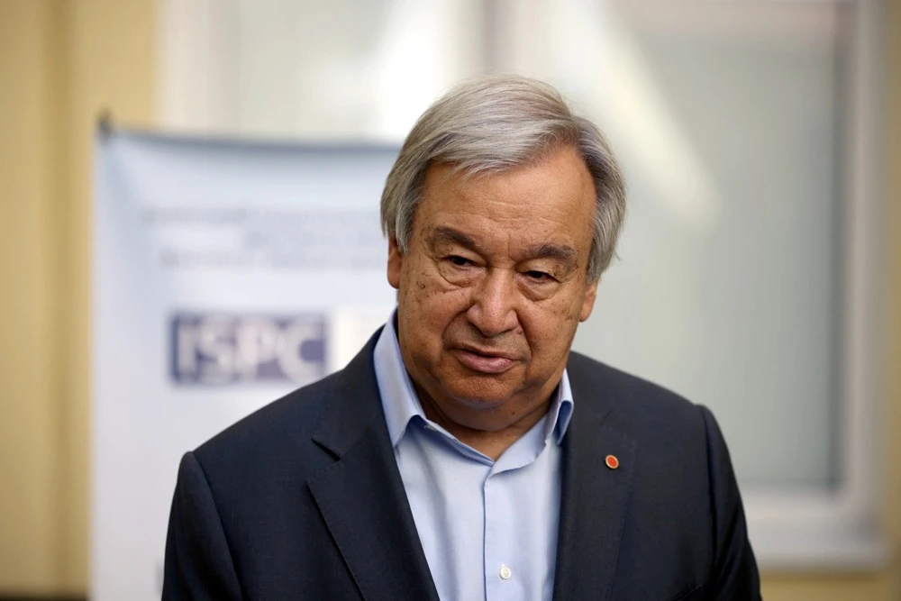 UN Secretary-General Antonio Guterres. (AFP/File)