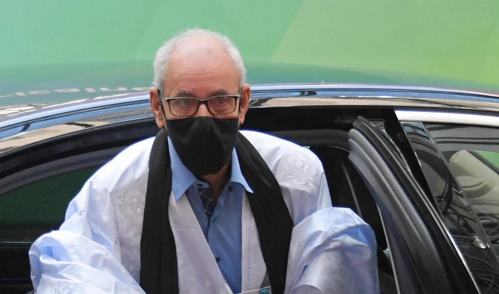 Sahrawi Arab Democratic Republic President Brahim Ghali. (AFP)