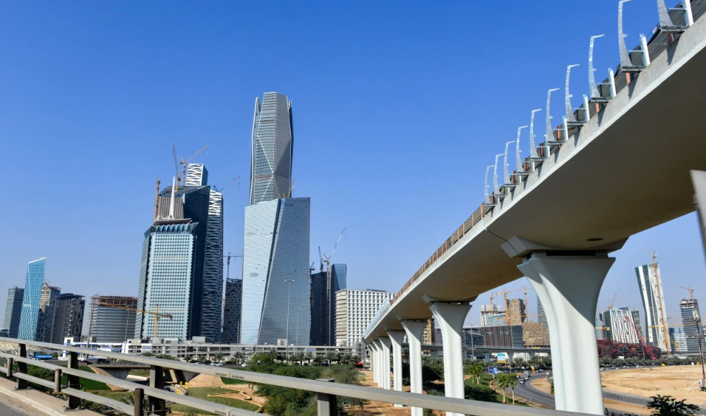 A view of skyscrapers in King Abdullah financial district (KAFD) in the Saudi capital Riyadh. (AFP file photo)