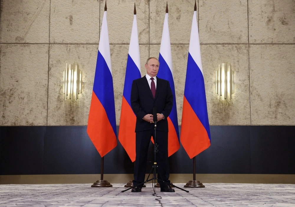 Russia President Vladimir Putin. (Sputnik via Reuters)