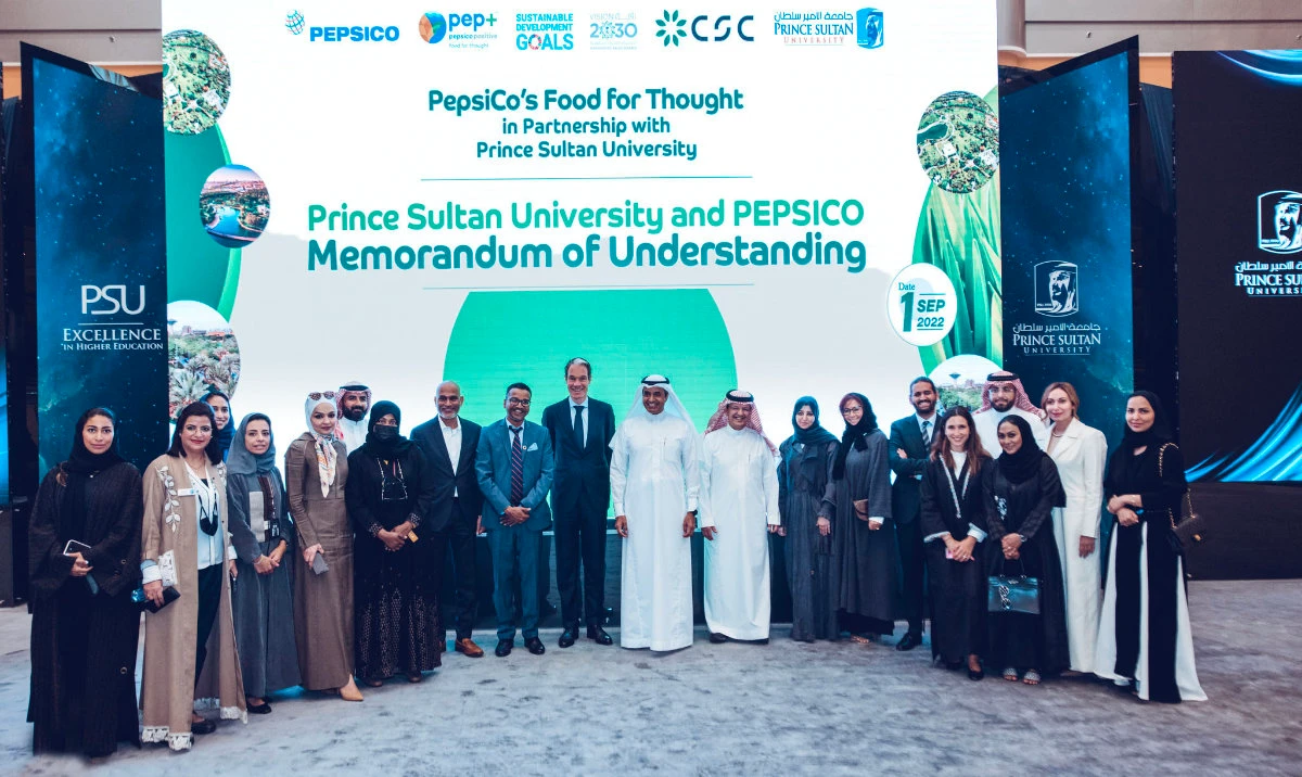 Leading F and B company PepsiCo and Prince Sultan University signed an MoU to engage students in an experiential learning journey and help foster a circular economy in the Kingdom.