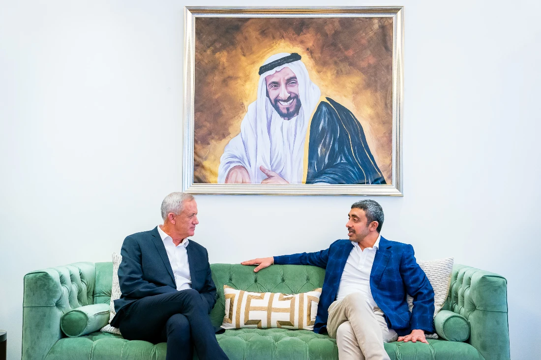 UAE foreign minister hails Abraham Accords in talks with Israeli minister