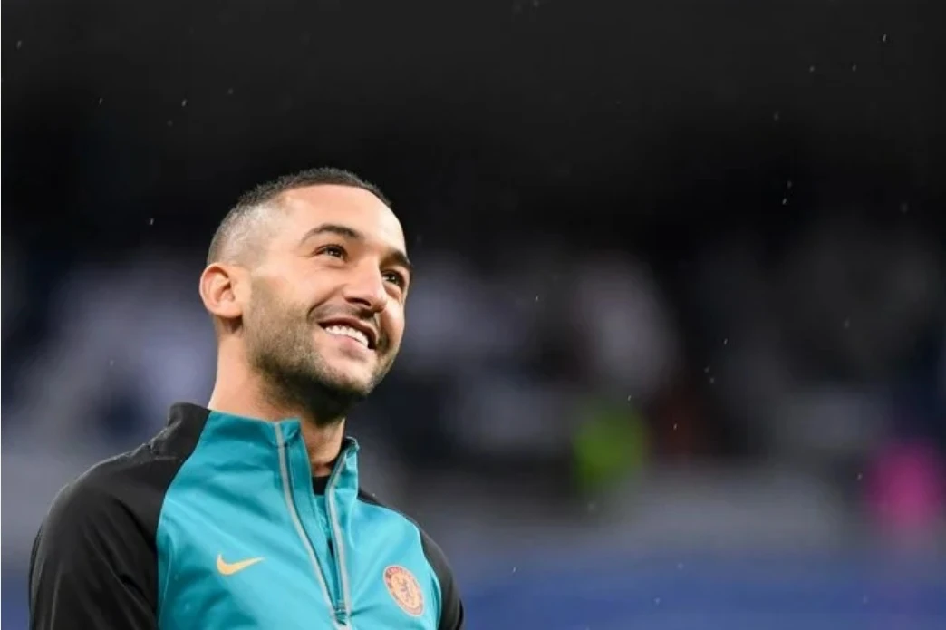 Morocco and Chelsea midfielder Hakim Ziyech. (AFP/File)
