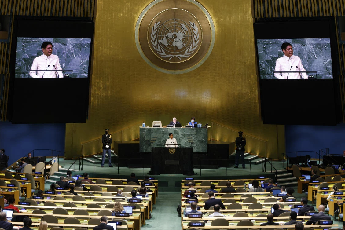Philippines leader Ferdinand Marcos Jr will meet with US President Joe Biden on the sidelines of the ongoing United Nations General Assembly in New York. (AP)