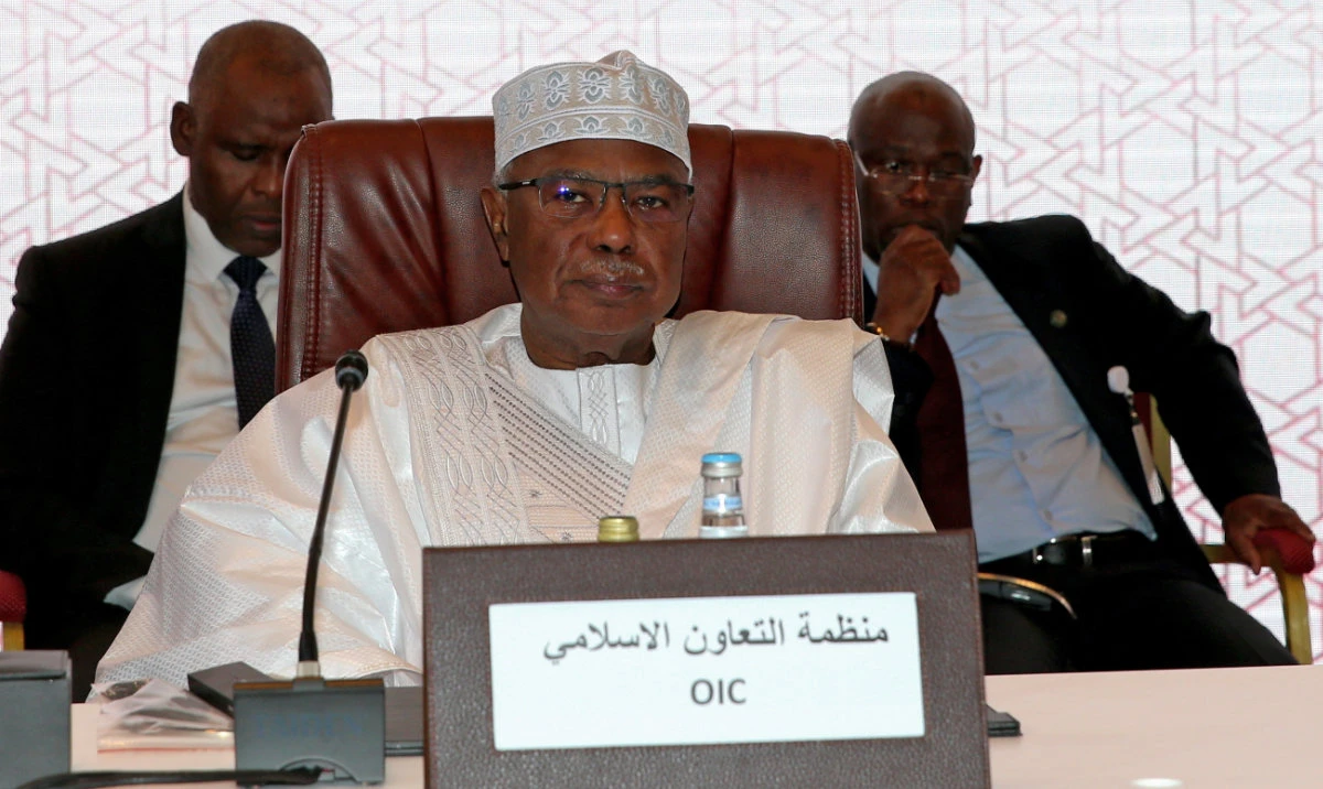 Secretary of Organization of Islamic Cooperation Hissein Brahim Taha. (AFP)