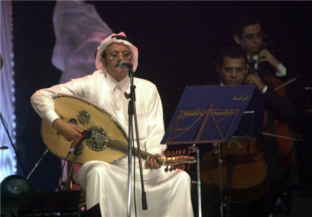 “Talal Maddah, a pioneer in Saudi music known as The Earth’s Voice, was the first to sing Al-Mkblahah, or long songs,” said Saudi poet Abdullah Thabit. (Supplied)