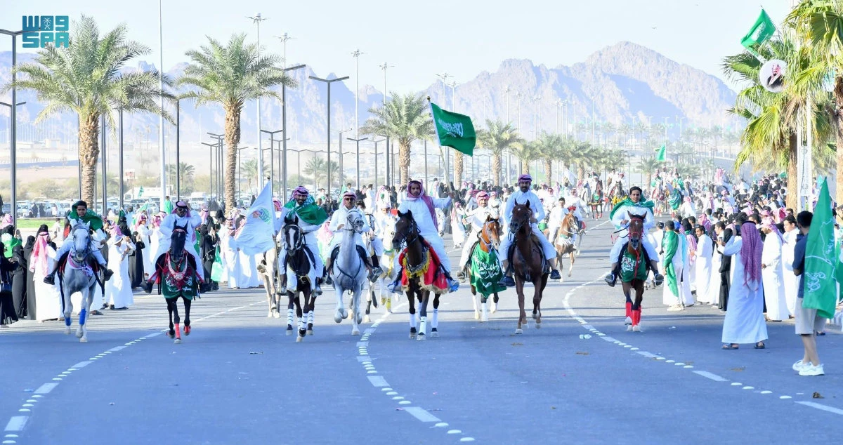Saudi Arabia celebrates National Day with arts, theater, air shows and music